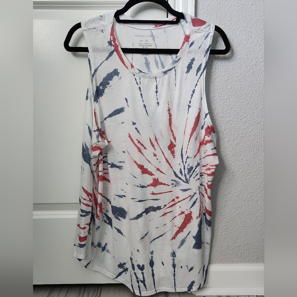 Grayson/Threads, 2x,red,white, blue